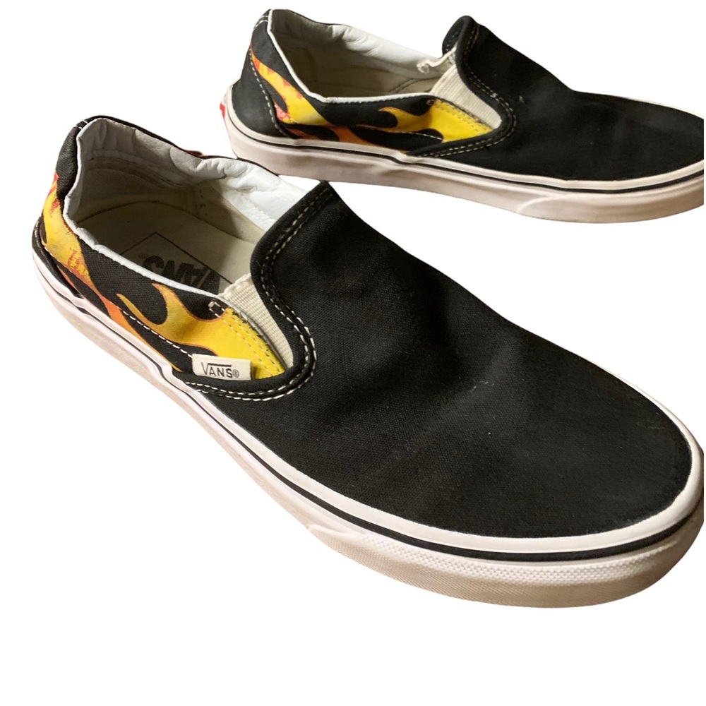 Vans Classic Slip On Flame